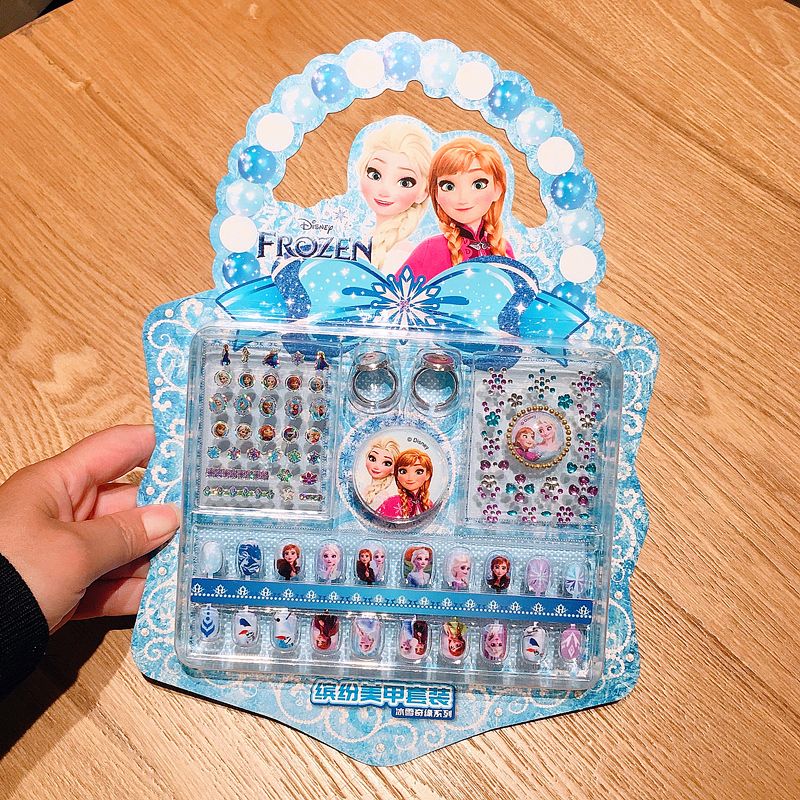 Nail Art Quotes - Disney Children's Nail Sticker Set Elsa