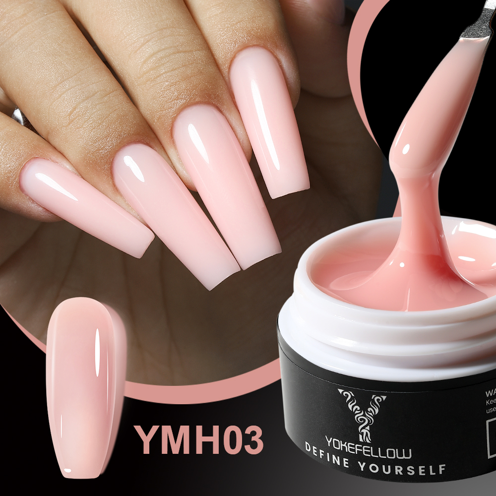 Polygel Nail Kit - YOKEFELLOW Builder Nail Gel 15g Jelly
