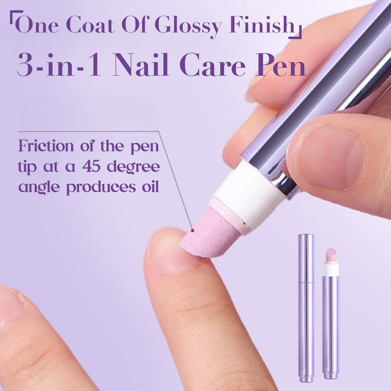 Cuticle Oil Pen - 3.5ml 2-in-1 Cuticle Oil Pen Natural