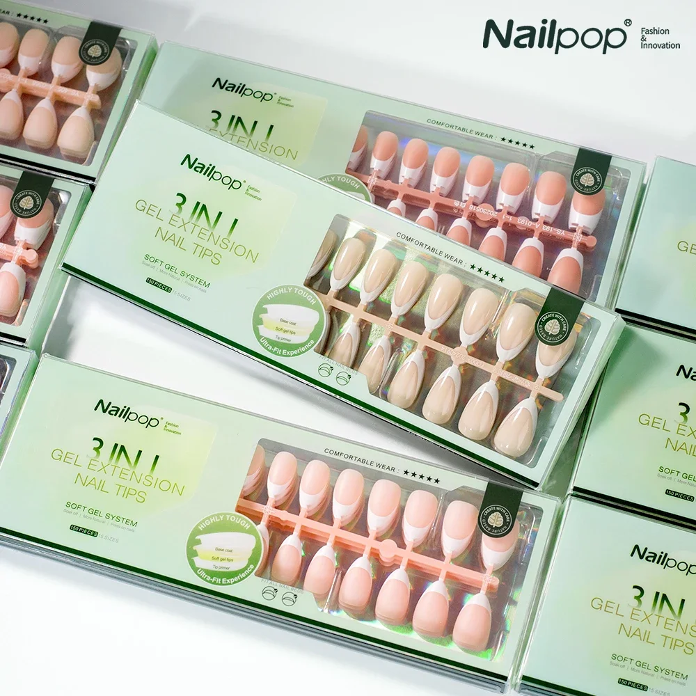 Nail Art French - Nailpop 3 in 1 French Gel