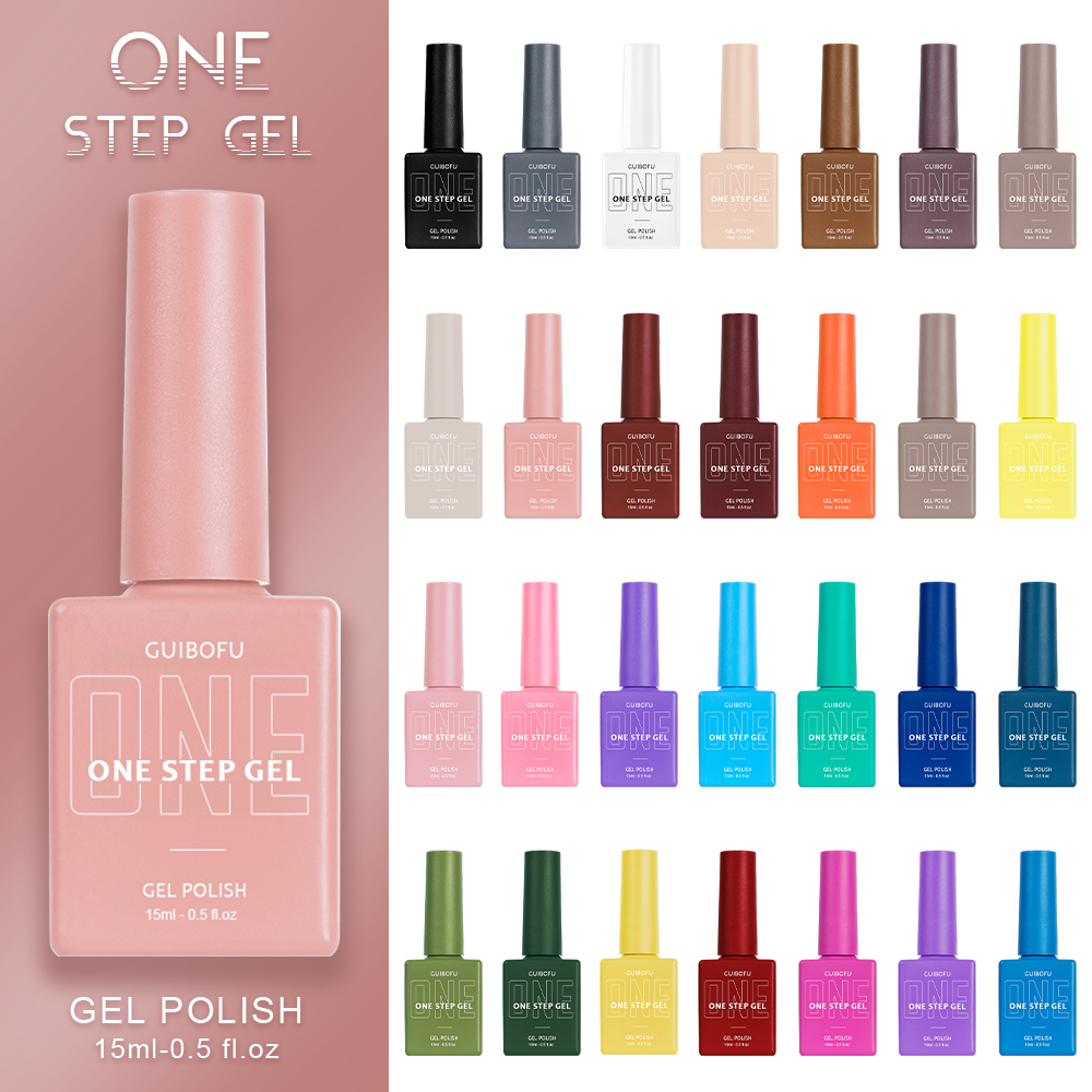 Nail Art One Stroke - 3in1 Gel One Step Gel (no