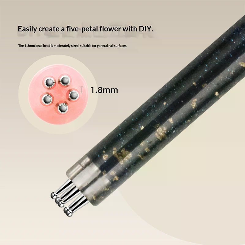 5 Petal Flower Nail Dotting Pe - Nail Art One Stroke 리뷰 및 가격