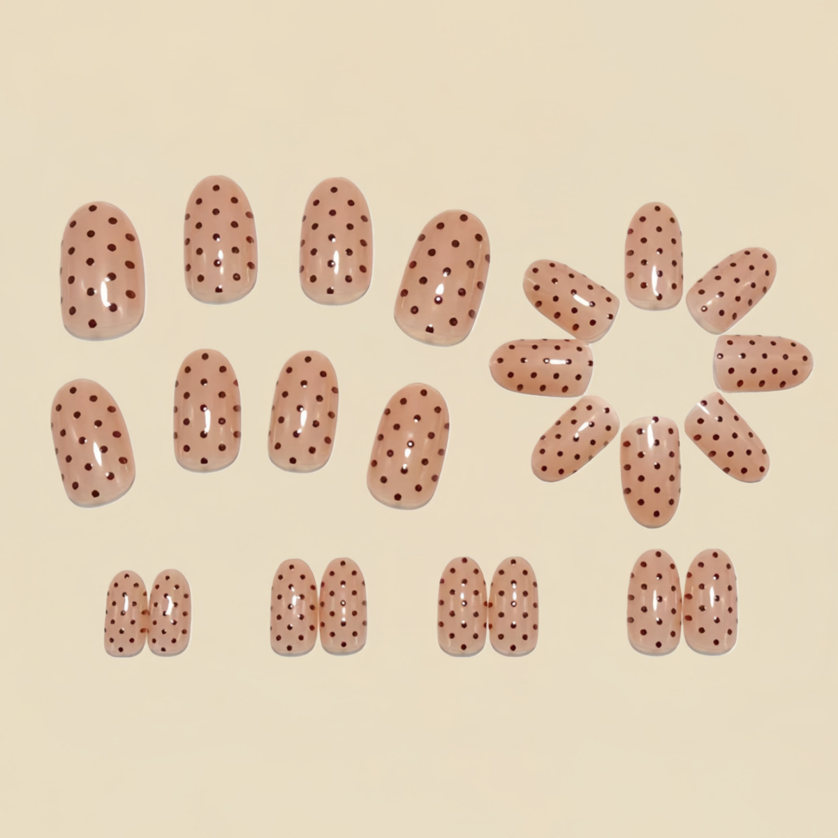 Medium fake nails for women gi - Nail Art Yellow 리뷰 및 가격