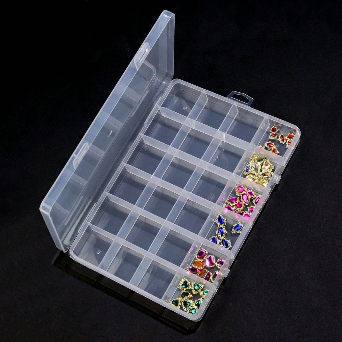 10/15/24/42 Grids Nail Art Gem - Rhinestone Nail Gem 리뷰 및 가격