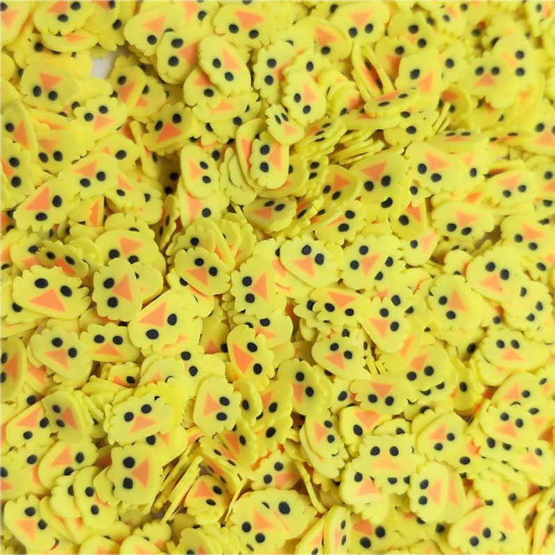 50g/lot Cute Yellow Duck Slice - Nail Art Yellow 리뷰 및 가격