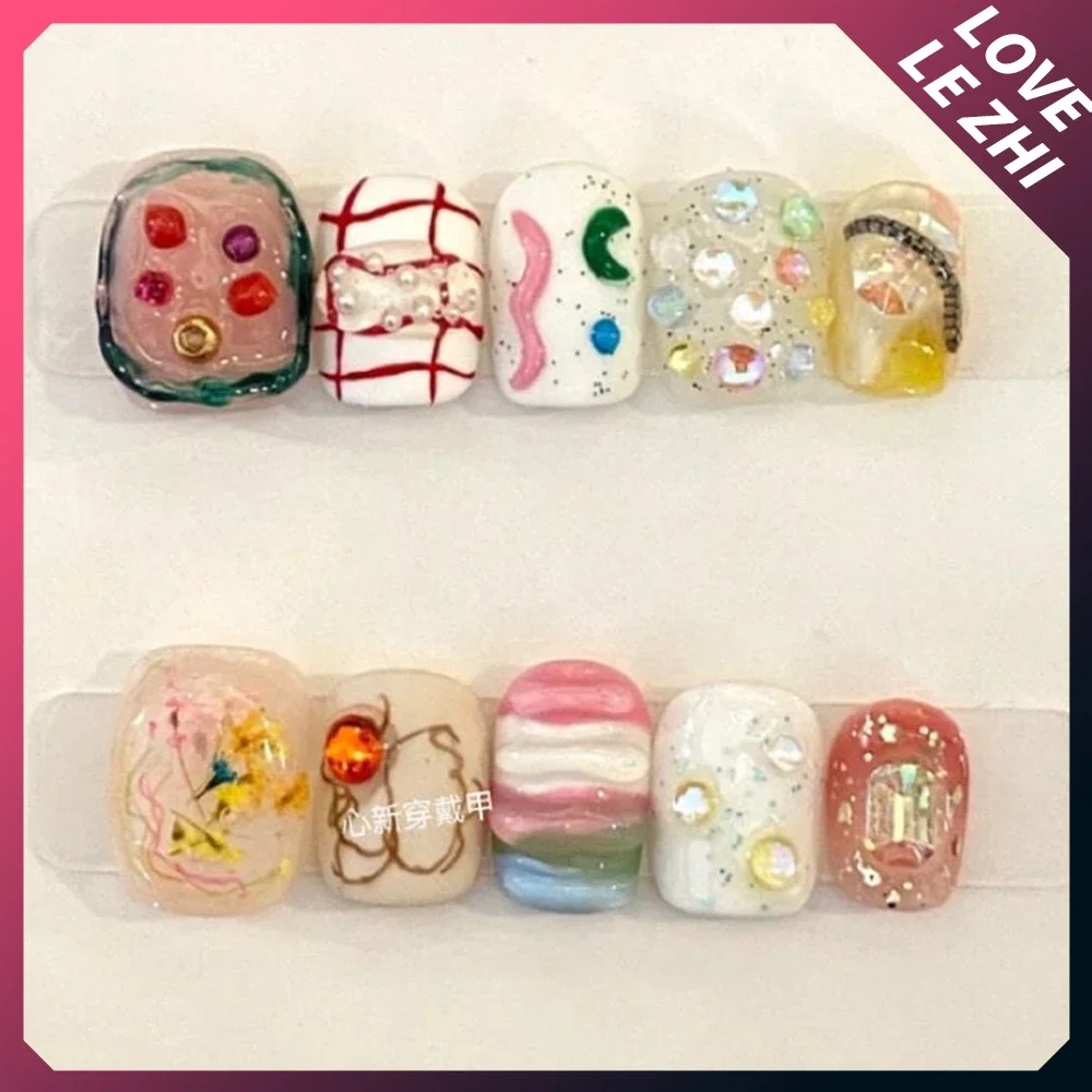 10Pcs Diy Creativity Funny Mas - Nail Art Quotes 리뷰 및 가격