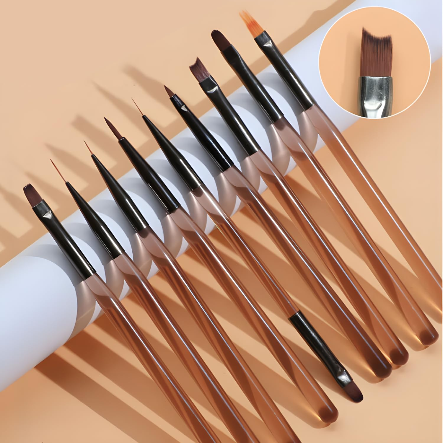 LINMANDA 9Pcs Nail Brush Liner - Nail Art Quotes 리뷰 및 가격