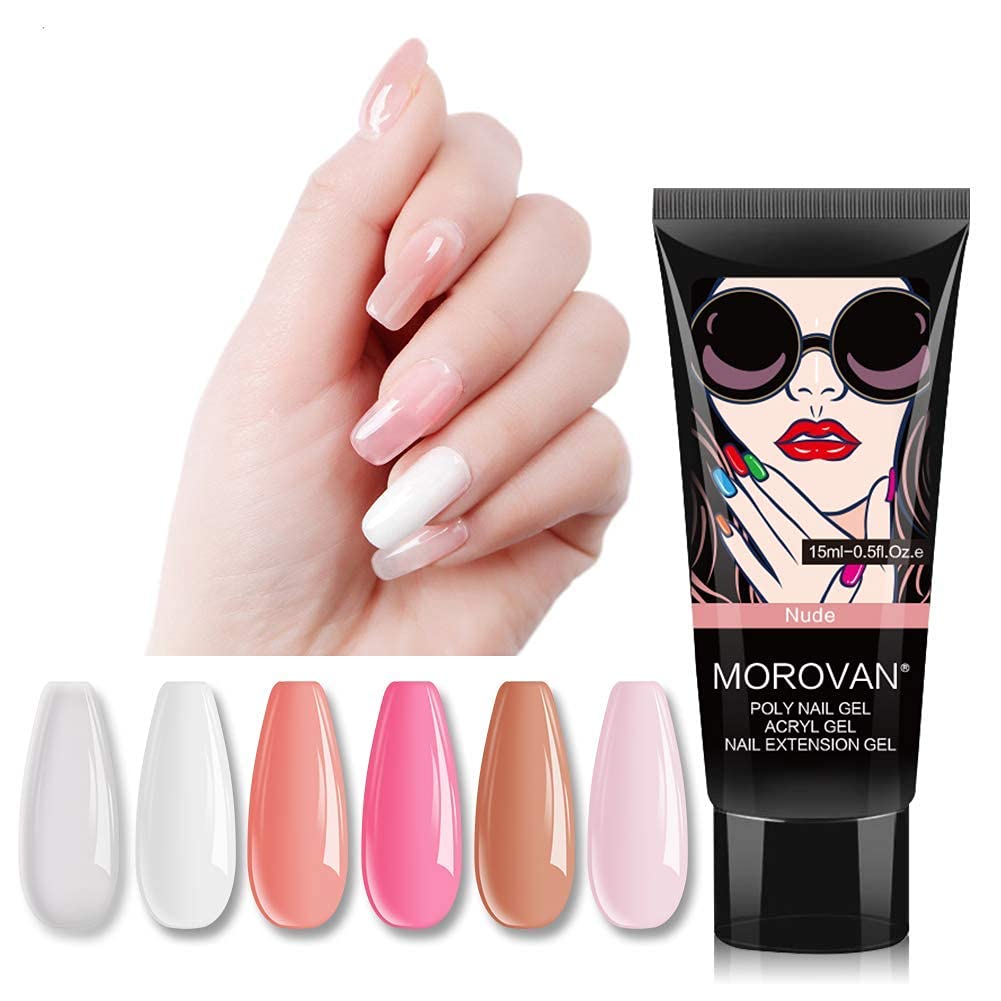 Poly Nail Gel Kit -6 Colors 0. - Polygel Nail Kit 리뷰 및 가격