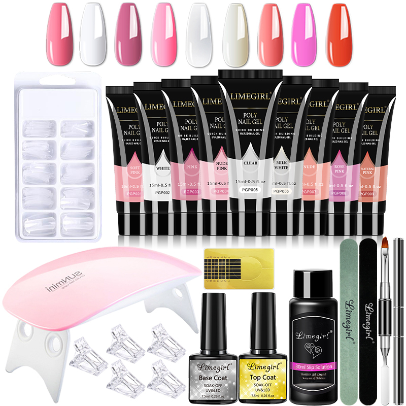 15ml Nail Gel Kit For Quick Ex - Polygel Nail Kit 리뷰 및 가격