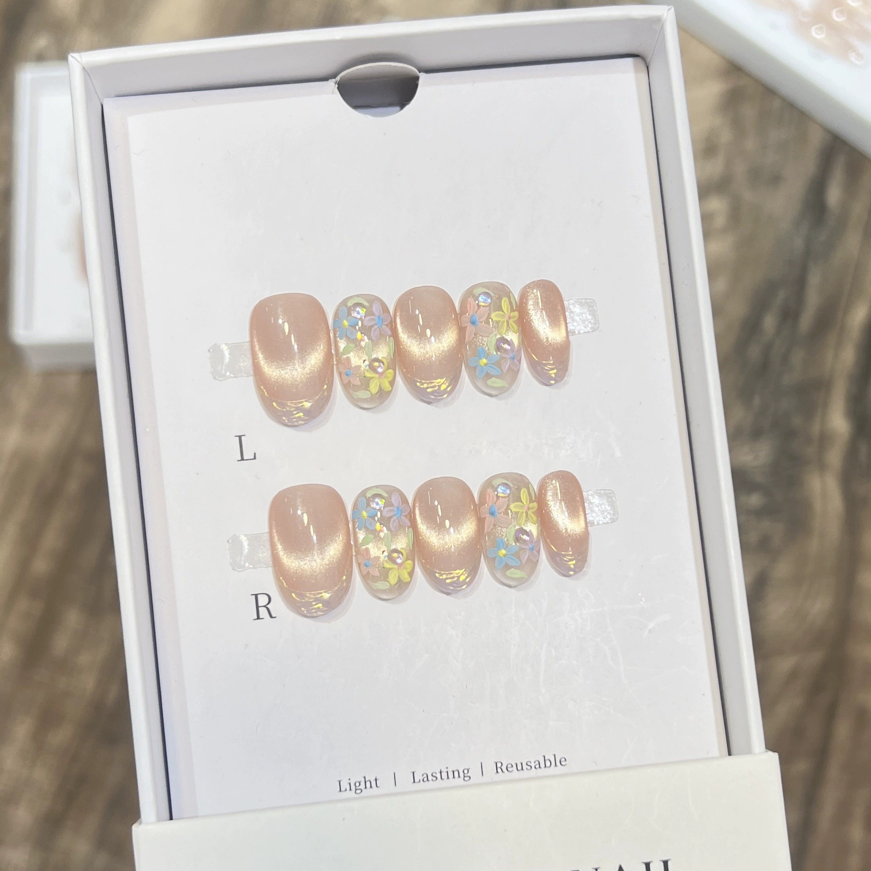 10Pcs Short Oval Pink 3D Bow F - Nail Art Oval 리뷰 및 가격