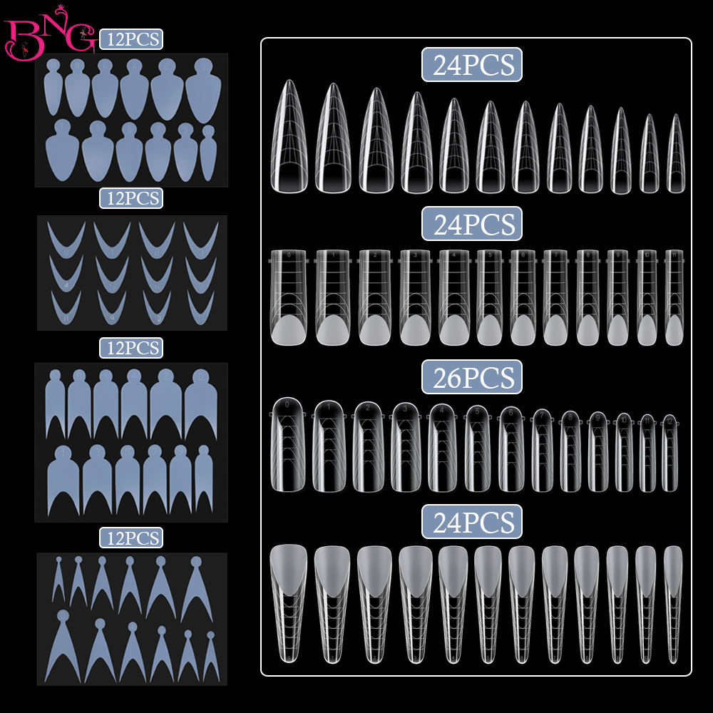 BNG 146Pcs Dual Forms Nails Mo - Polygel Nail Kit 리뷰 및 가격