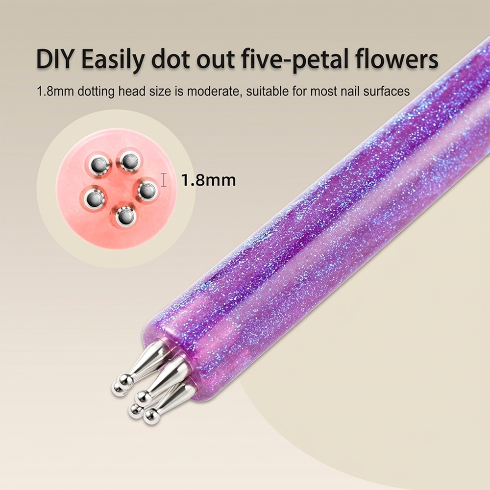 1Pcs 5-Petal Flower Nail Art D - Nail Art One Stroke 리뷰 및 가격