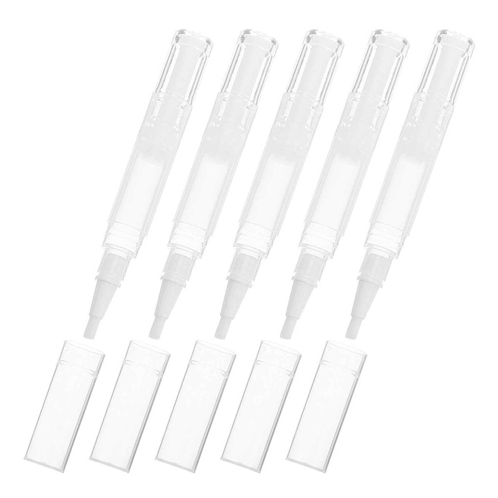 5Pcs Nail Oil Pen Transparent  - Cuticle Oil Pen 리뷰 및 가격