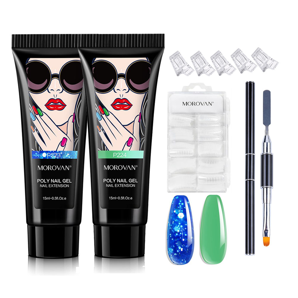 Poly Nail Gel Kit - 15ml Gel k - Polygel Nail Kit 리뷰 및 가격