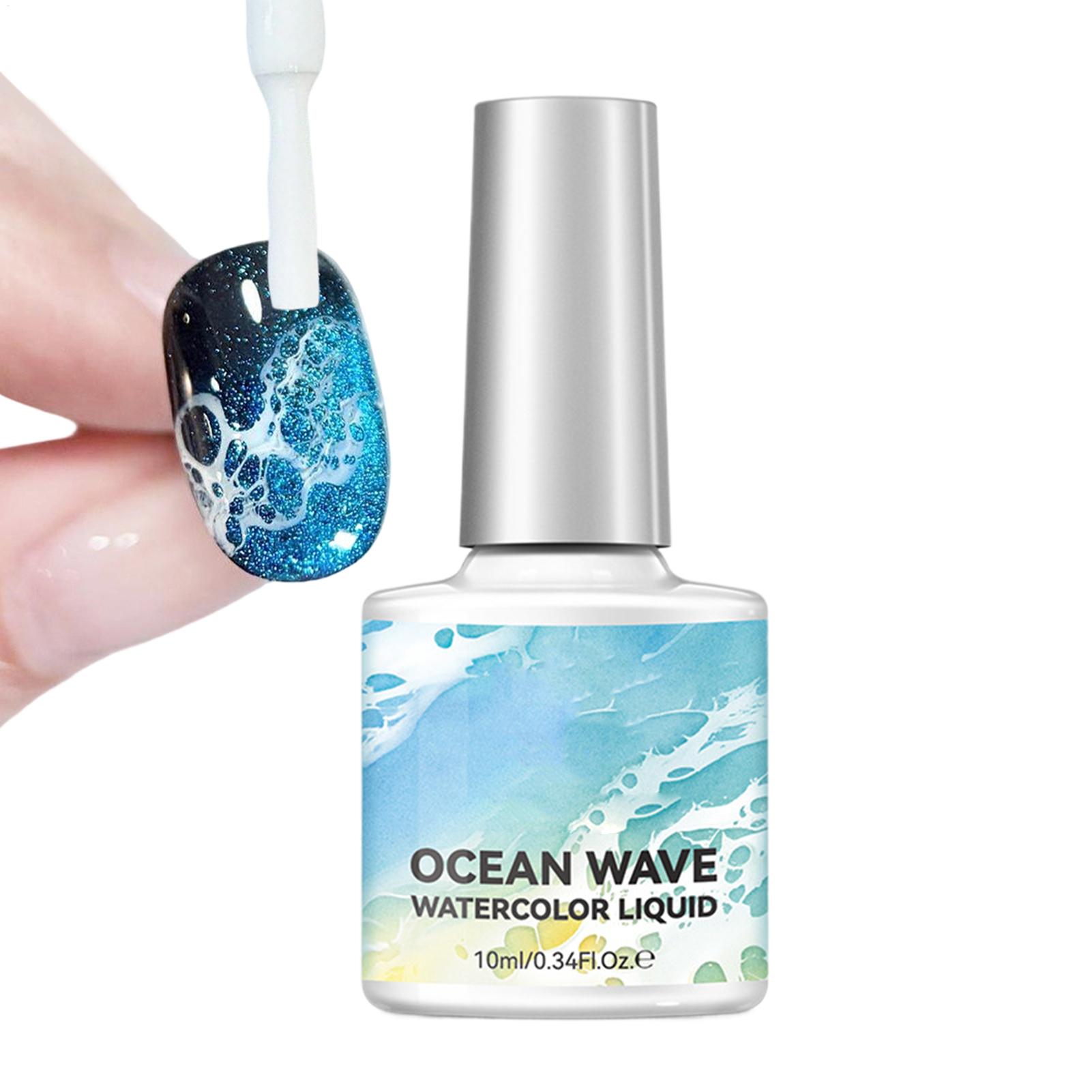 10ml Bubble Ocean Wave White G - Nail Art One Stroke 리뷰 및 가격