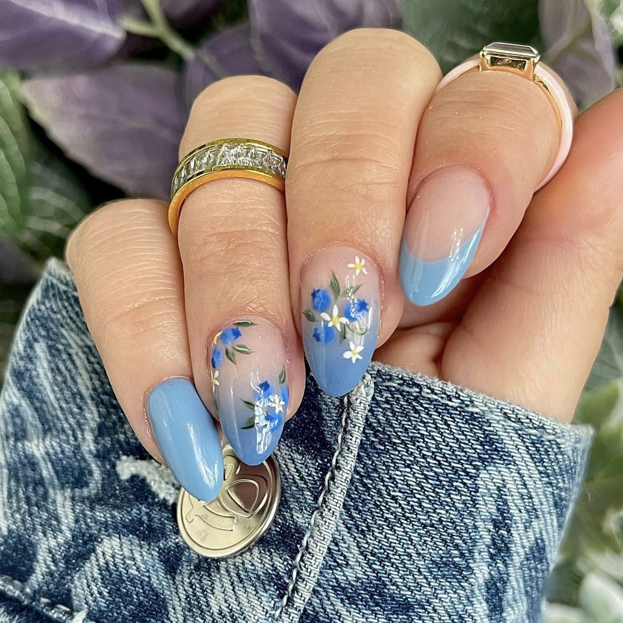 24Pcs Simple Almond Nails Tips - Nail Art Oval 리뷰 및 가격