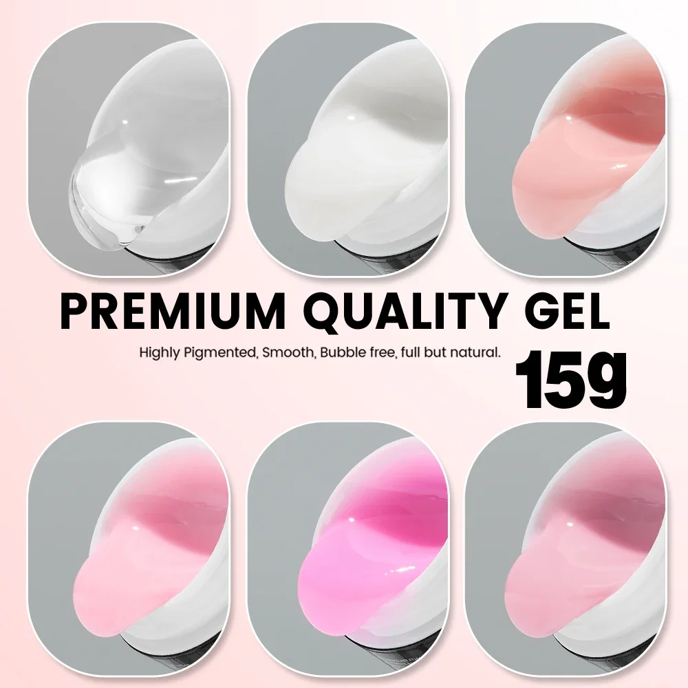 YOKEFELLOW Builder Nail Gel 15 - Polygel Nail Kit 리뷰 및 가격