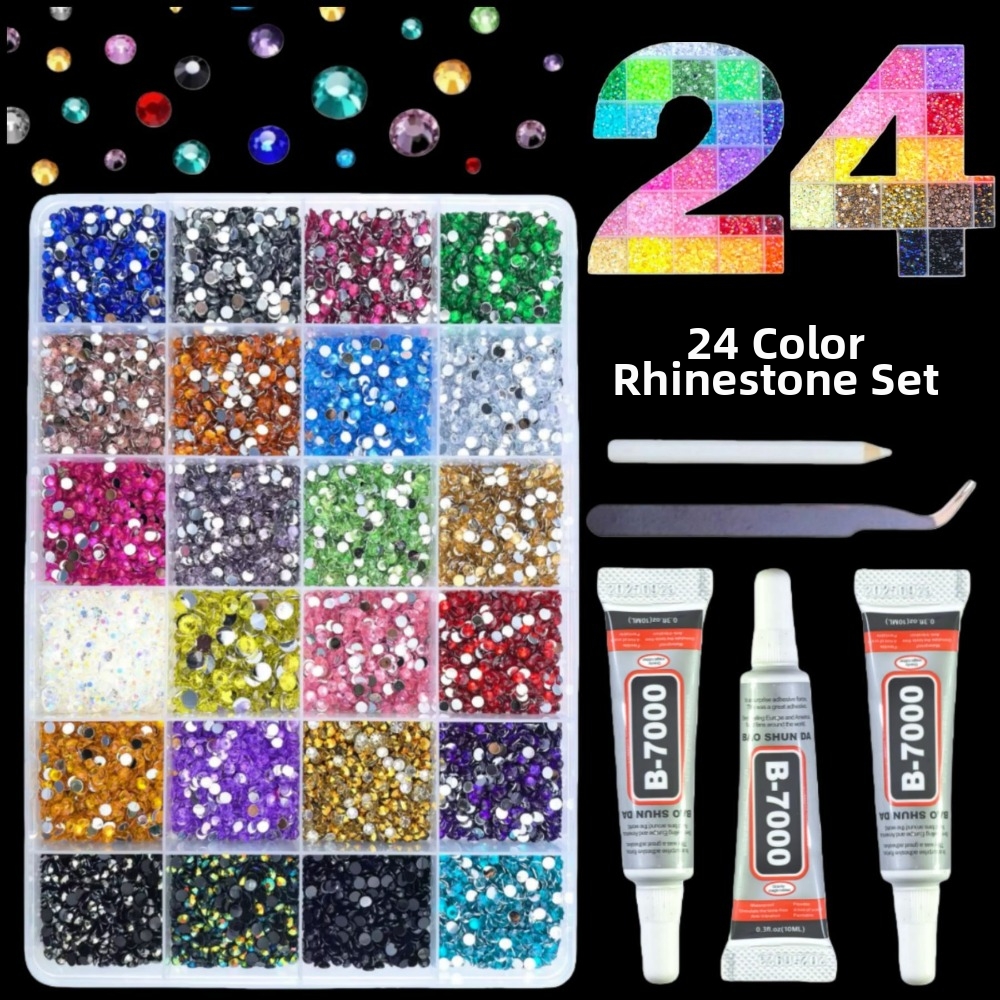 Multicolor Resin Rhinestone Ki - Rhinestone Nail Gem 리뷰 및 가격