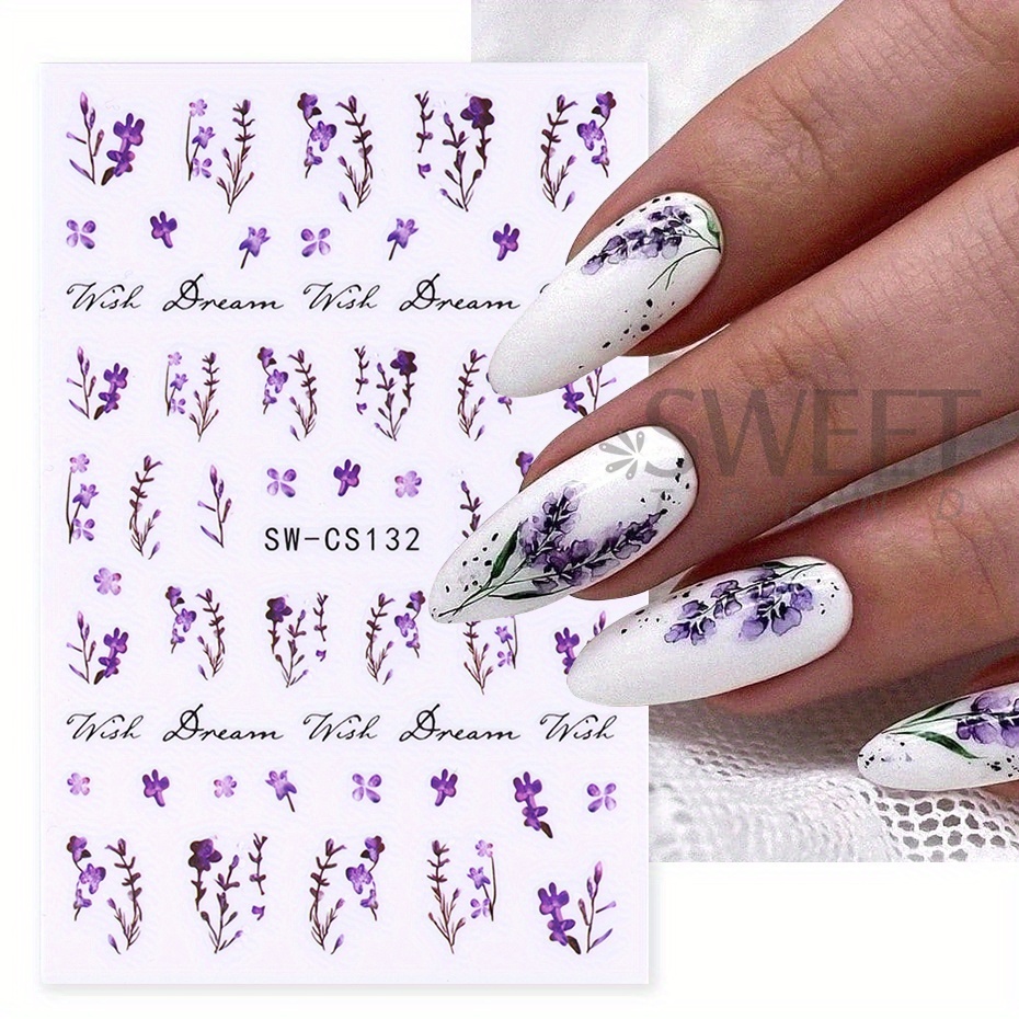 8pcs Spring Theme Flowers Nail - Nail Art Trend 2026 리뷰 및 가격