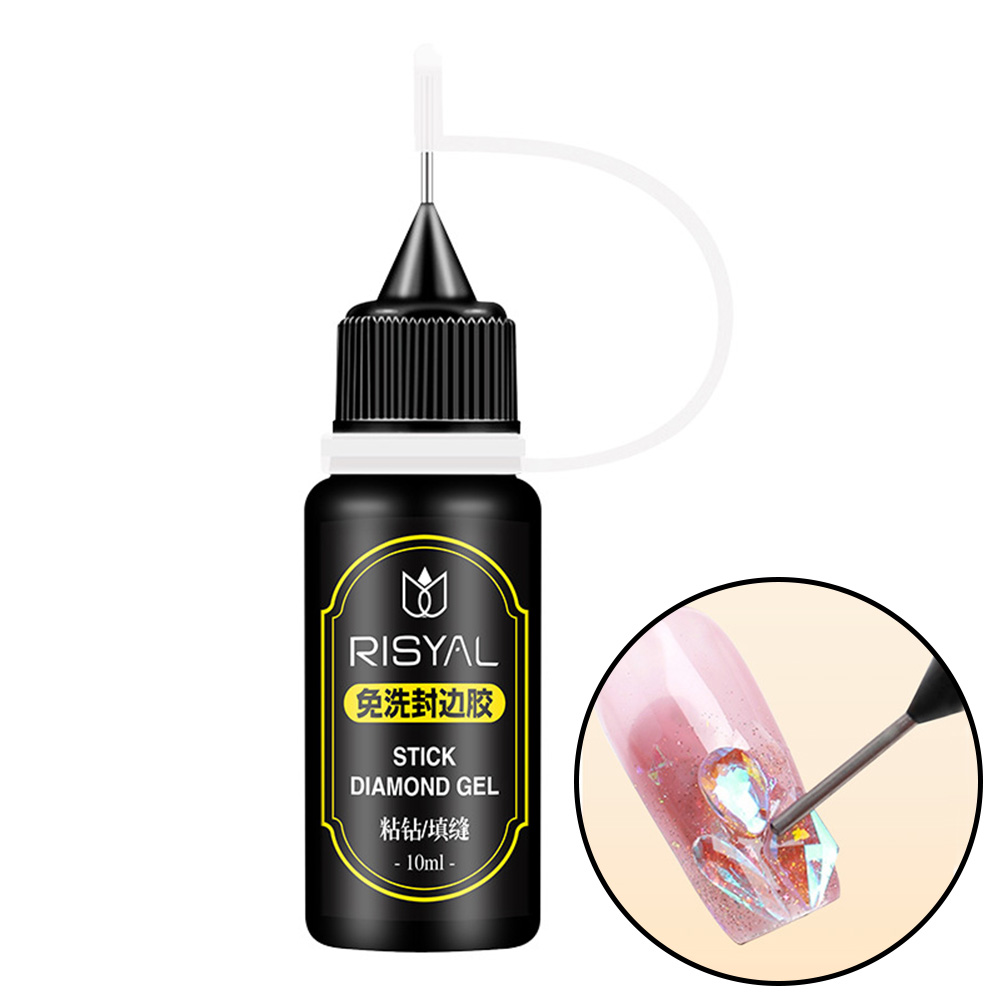 Nail Rhinestone Glue，3D Gel St - Rhinestone Nail Gem 리뷰 및 가격