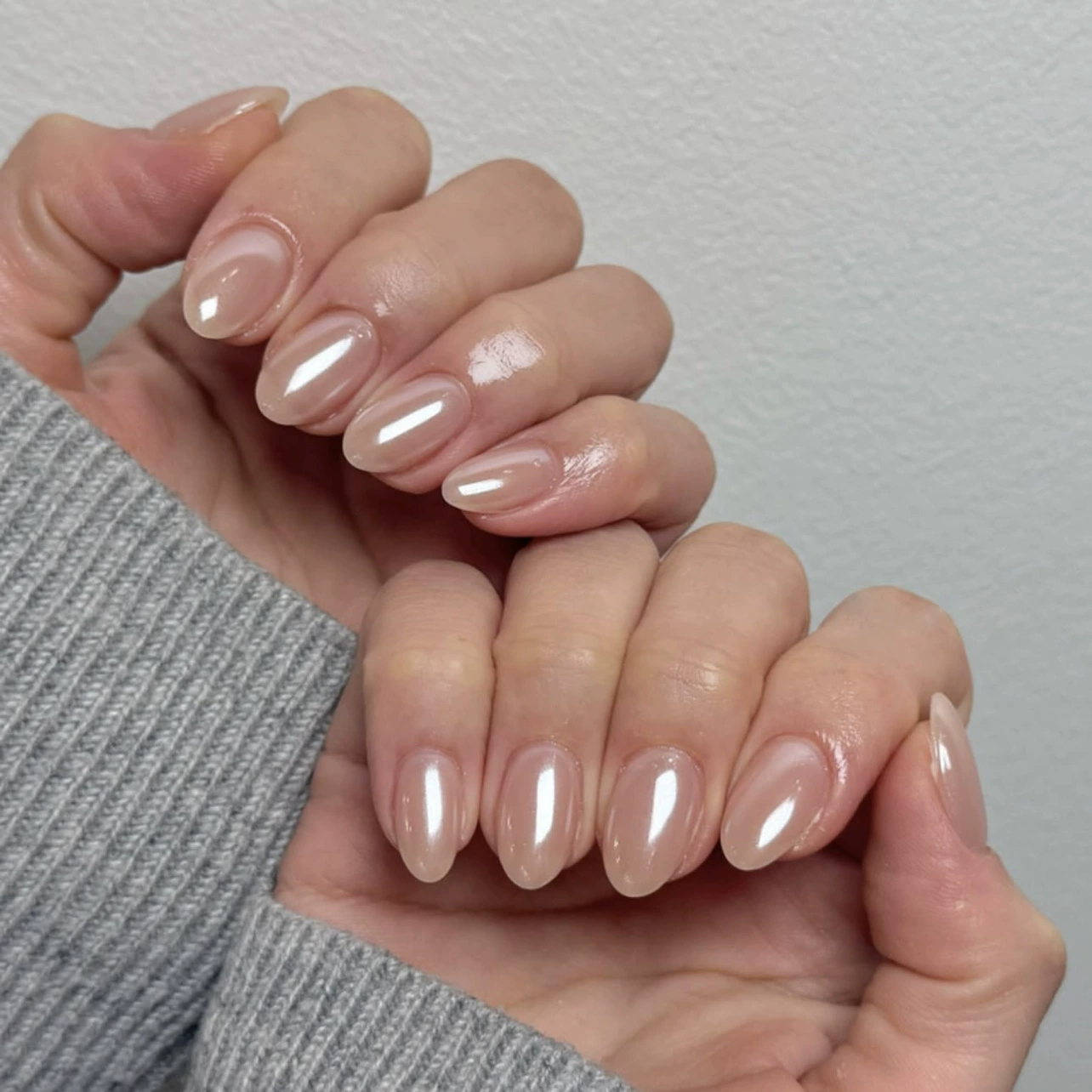24Pcs Simple Nude Pink Solid N - Nail Art Oval 리뷰 및 가격