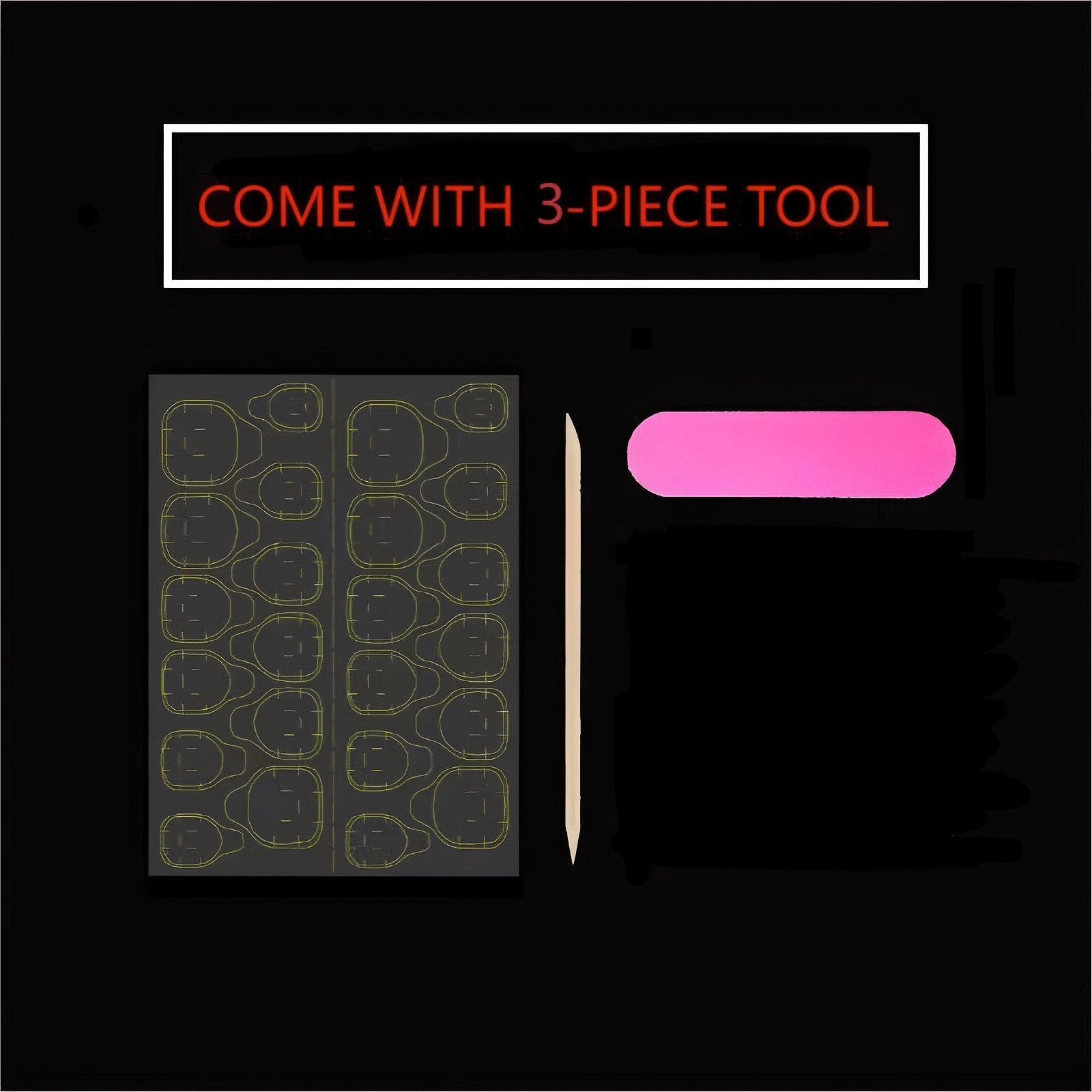 10pcs Pure Hand Pressed Long O - Nail Art Oval 리뷰 및 가격