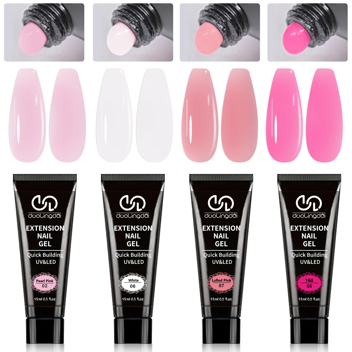 Poly Gel Nail Kit Starter: 4 C - Polygel Nail Kit 리뷰 및 가격