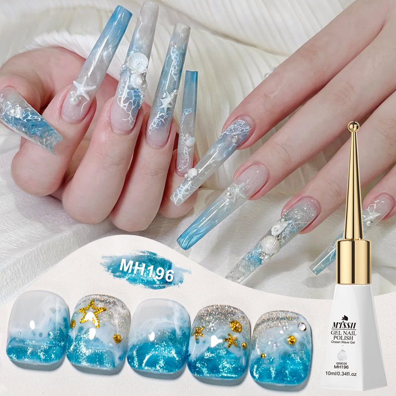 10ml Bubble Ocean Wave White G - Nail Art One Stroke 리뷰 및 가격