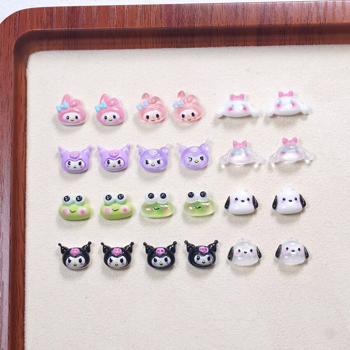 20PCS My Melody Kuromi Pochacc - Rhinestone Nail Gem 리뷰 및 가격