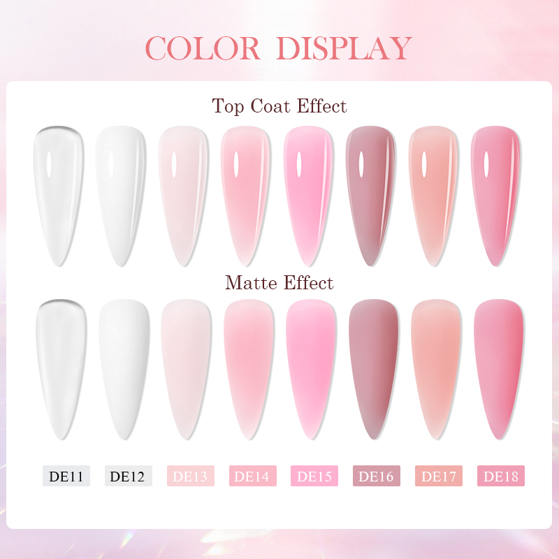 4/6/8PCS 20ml Poly Nail Extens - Polygel Nail Kit 리뷰 및 가격
