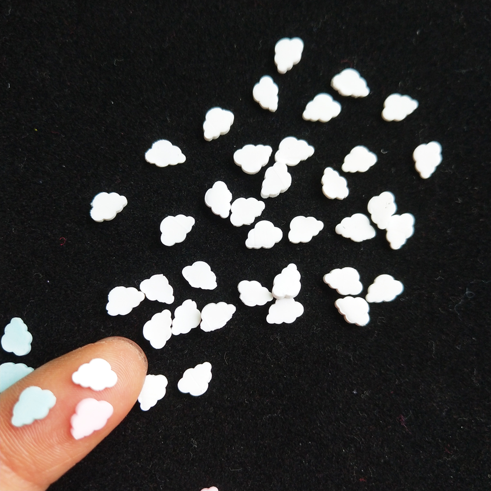 50g Yellow Star/Clouds Polymer - Nail Art Yellow 리뷰 및 가격