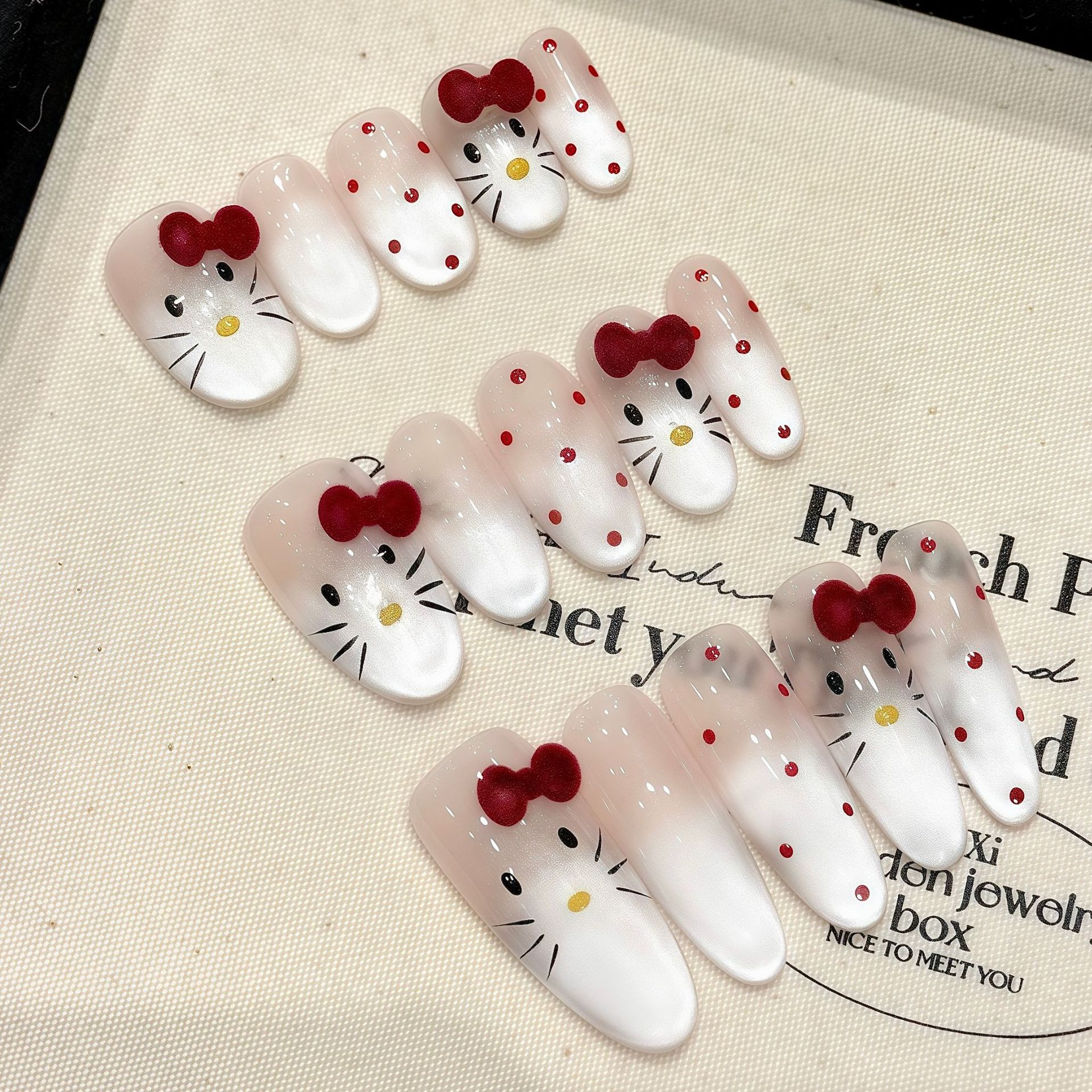 10pcs Pure Hand Pressed Oval N - Nail Art Oval 리뷰 및 가격