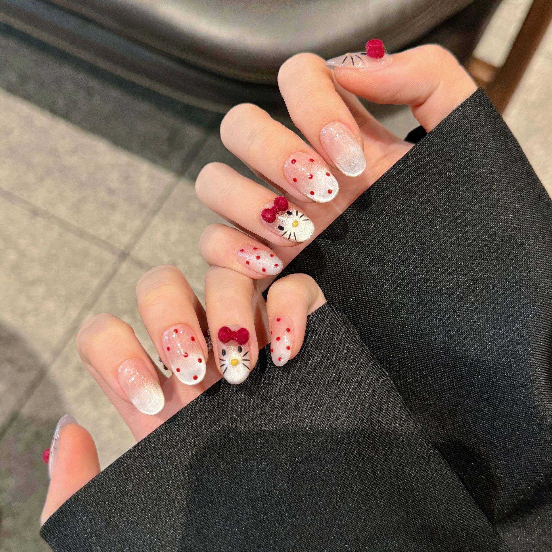 10pcs Pure Hand Pressed Oval N - Nail Art Oval 리뷰 및 가격