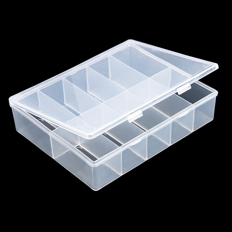 10 Grids Empty Clear Storage B - Rhinestone Nail Gem 리뷰 및 가격