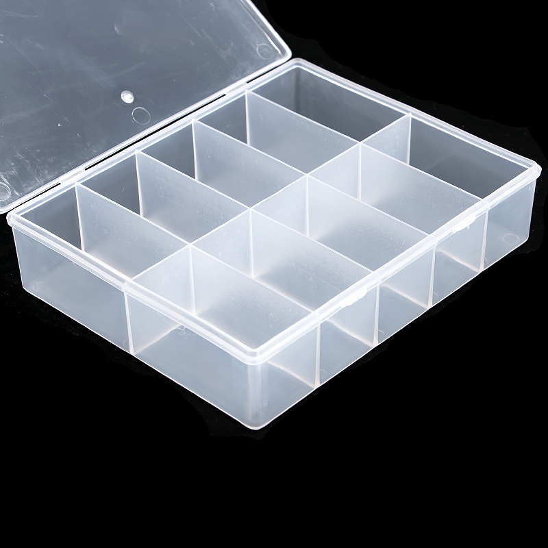 10 Grids Empty Clear Storage B - Rhinestone Nail Gem 리뷰 및 가격