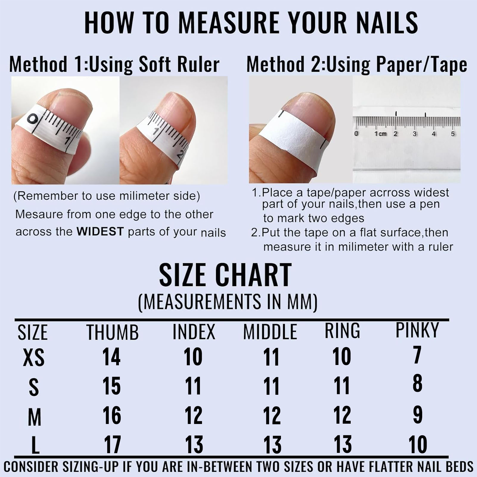 Handmade French Tips Fake Nail - Nail Art French 리뷰 및 가격