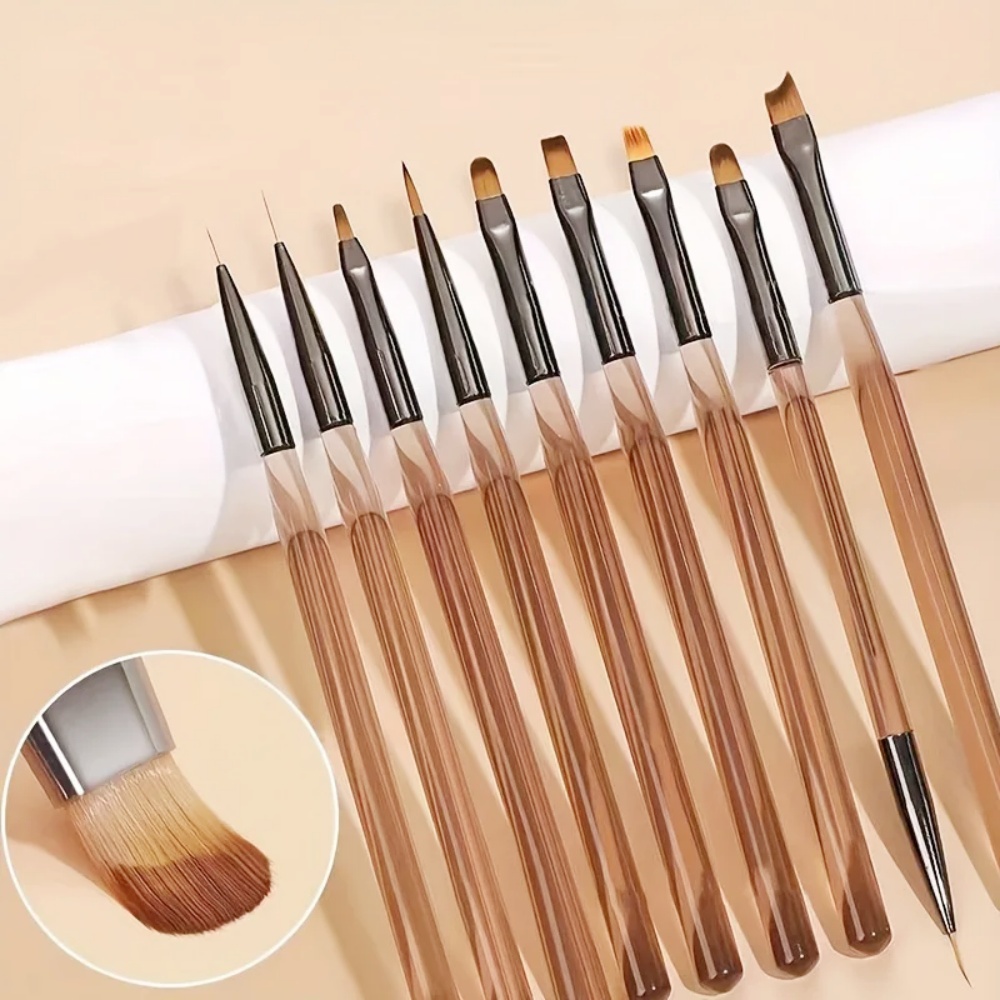 9PCS Nail Brush for Nail Art D - Nail Art Quotes 리뷰 및 가격