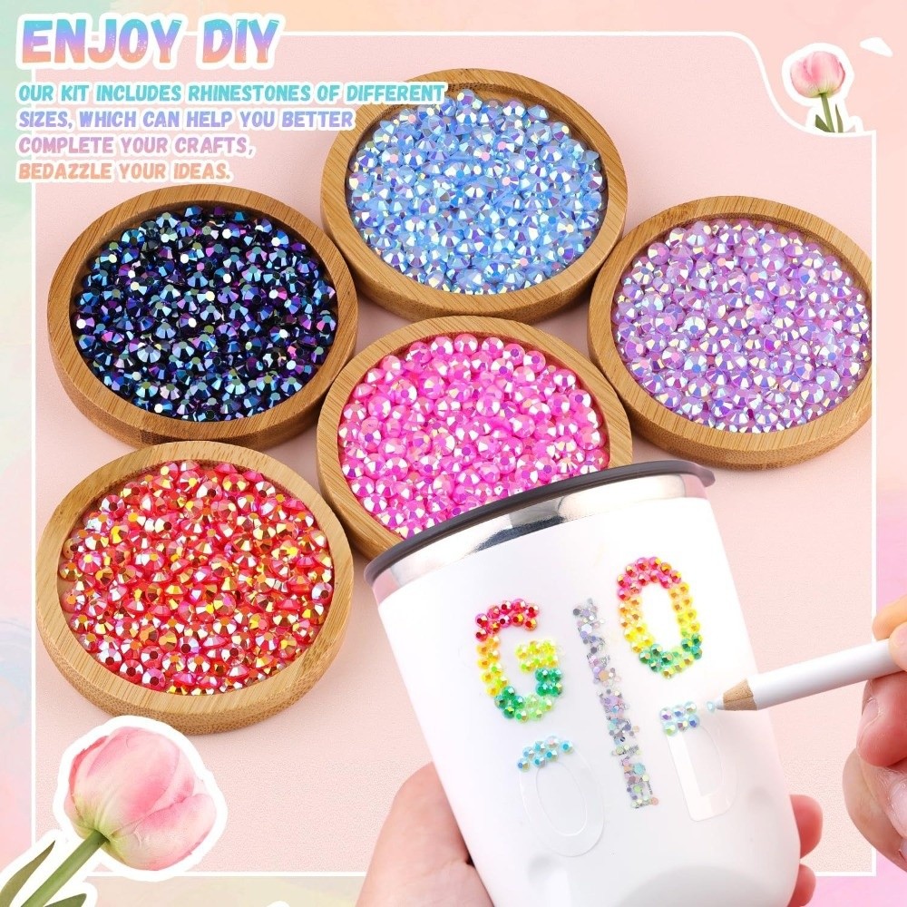 Hot Multicolor Resin Rhineston - Rhinestone Nail Gem 리뷰 및 가격