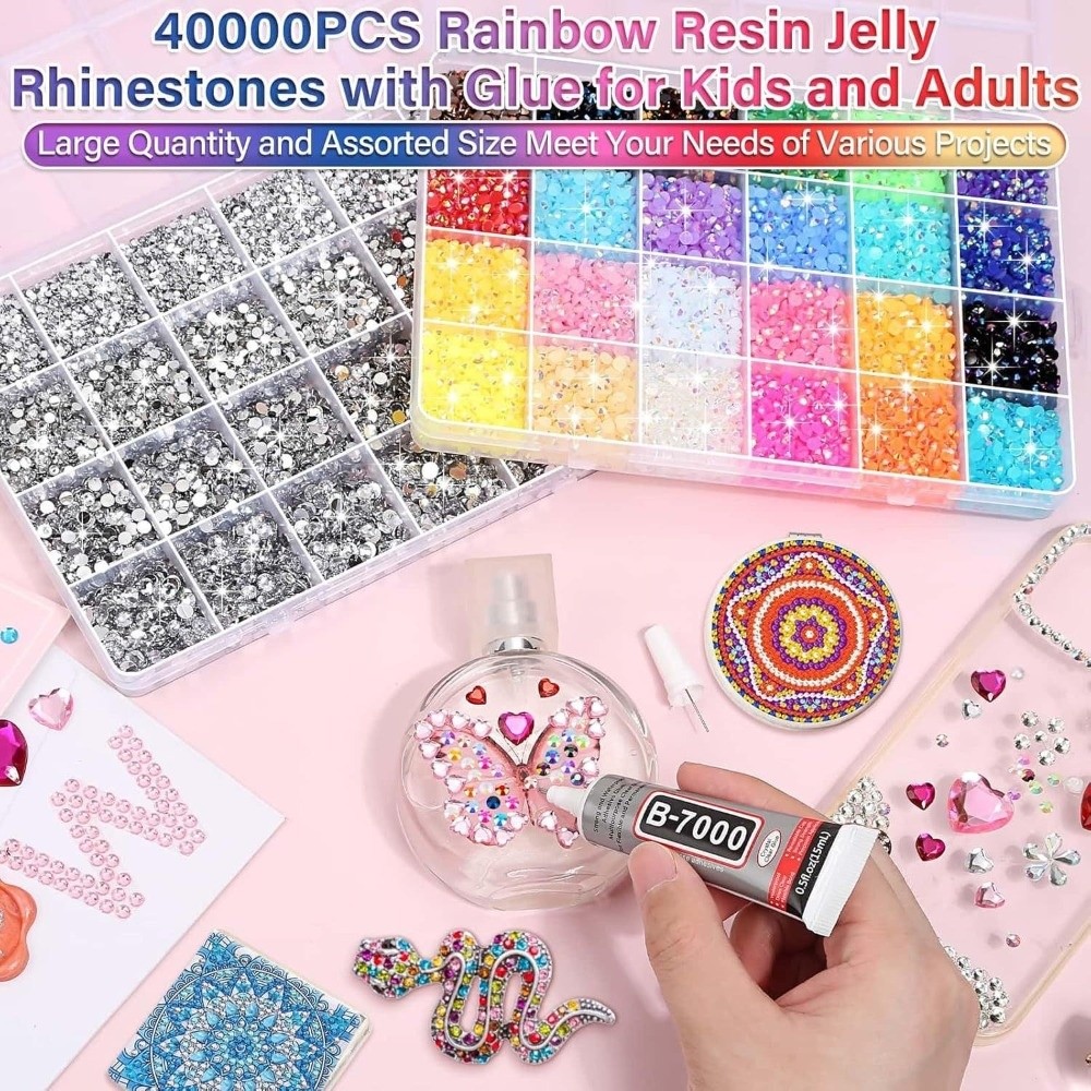 Hot Multicolor Resin Rhineston - Rhinestone Nail Gem 리뷰 및 가격