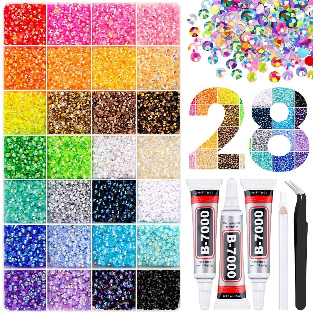 Hot Multicolor Resin Rhineston - Rhinestone Nail Gem 리뷰 및 가격