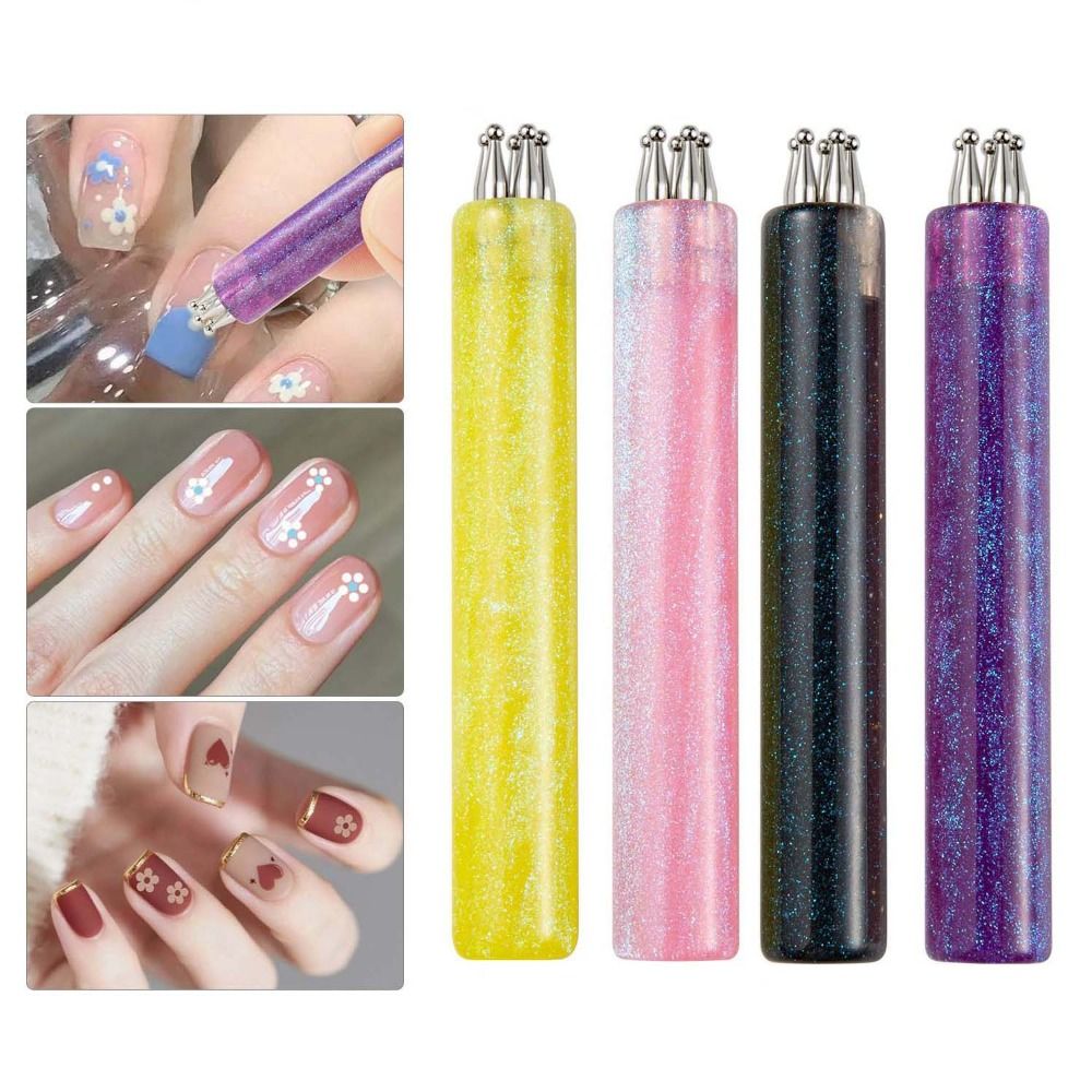 5 Petal Flower Nail Dotting Pe - Nail Art One Stroke 리뷰 및 가격