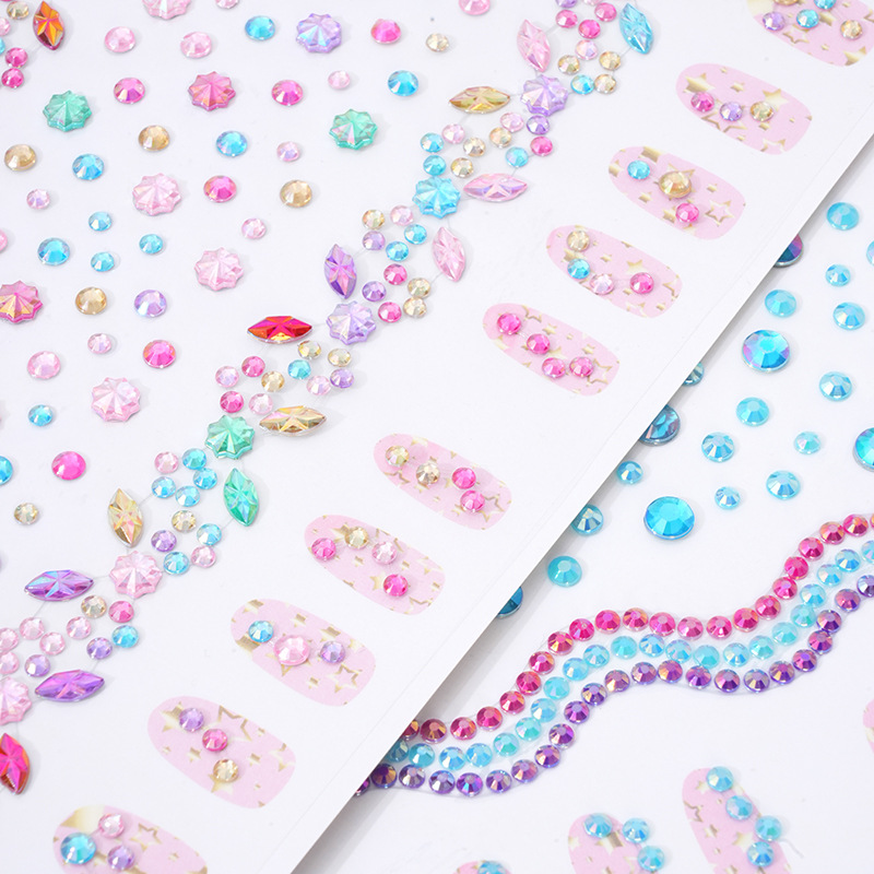 Multifunctional Nail Bracelet  - Rhinestone Nail Gem 리뷰 및 가격