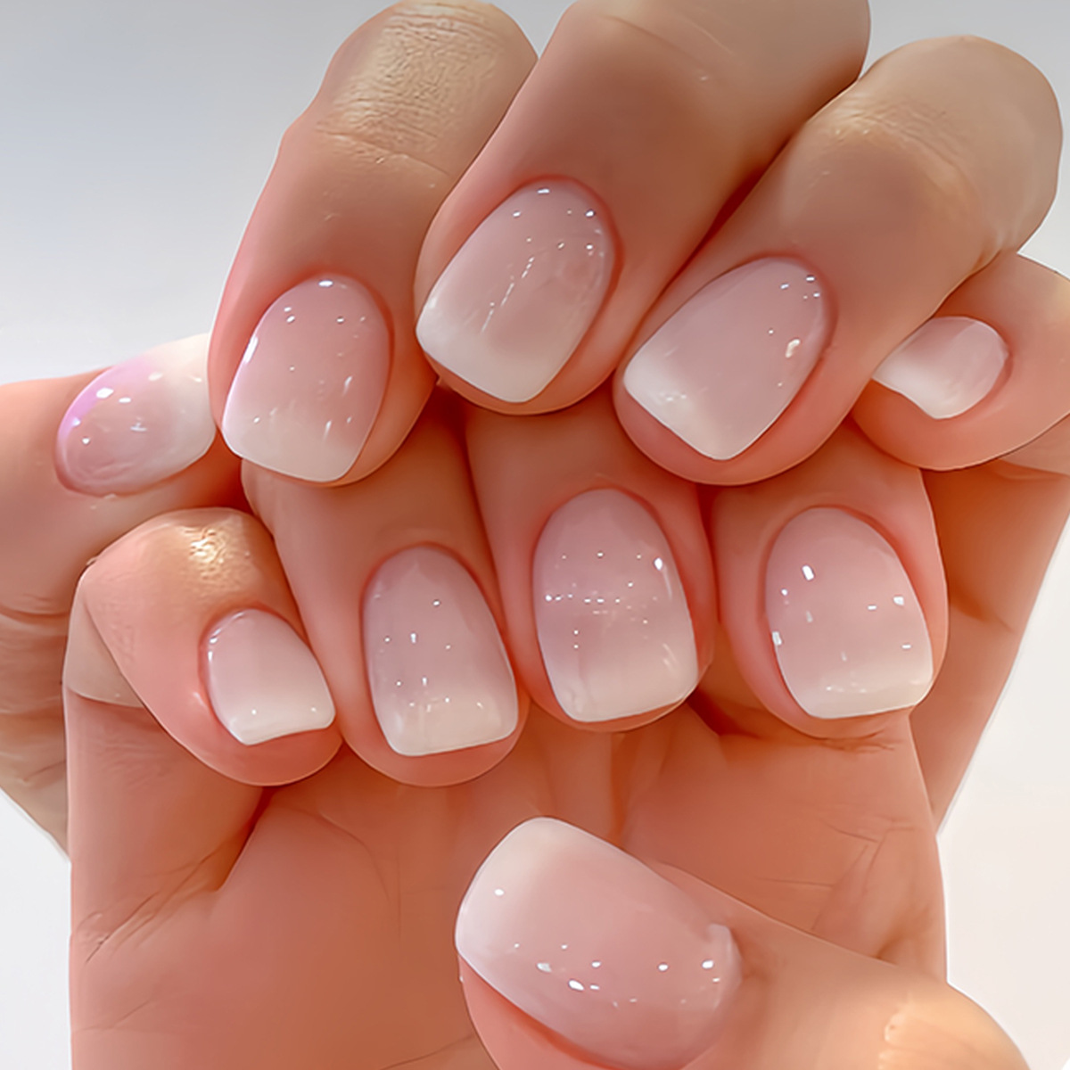 24Pcs Simple Ballet Glitter De - Nail Art French 리뷰 및 가격