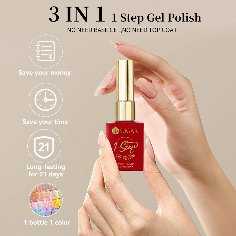 UR SUGAR 15ml 1 Step Gel Polis - Nail Art One Stroke 리뷰 및 가격